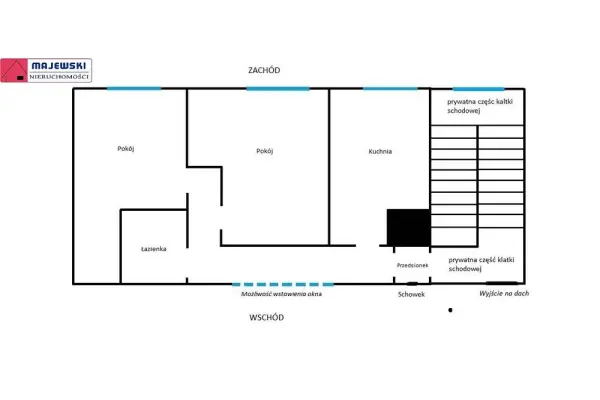 Kraków, Wysłouchów, Kraków ul.Wysłouchów 2pok52m2 615tyś